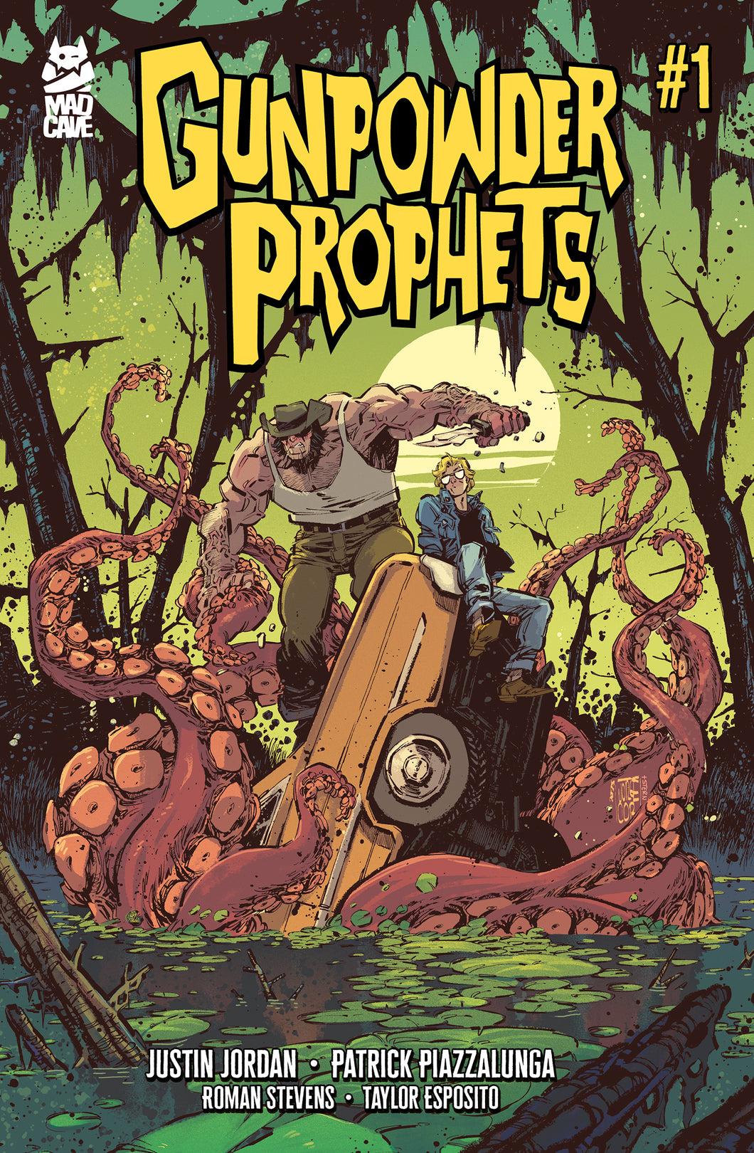 Gunpowder Prophets #1 (of 5) Cover B - Jorge Corona