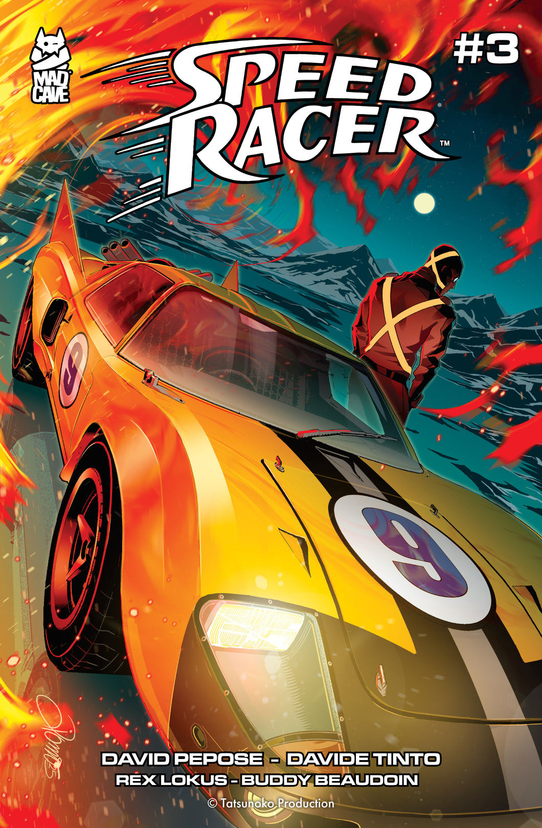 Speed Racer #3 Cover A - Alessio Zonno
