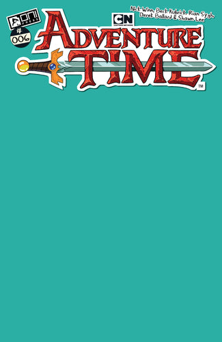 Adventure Time #6 Cover C - Blank Sketch