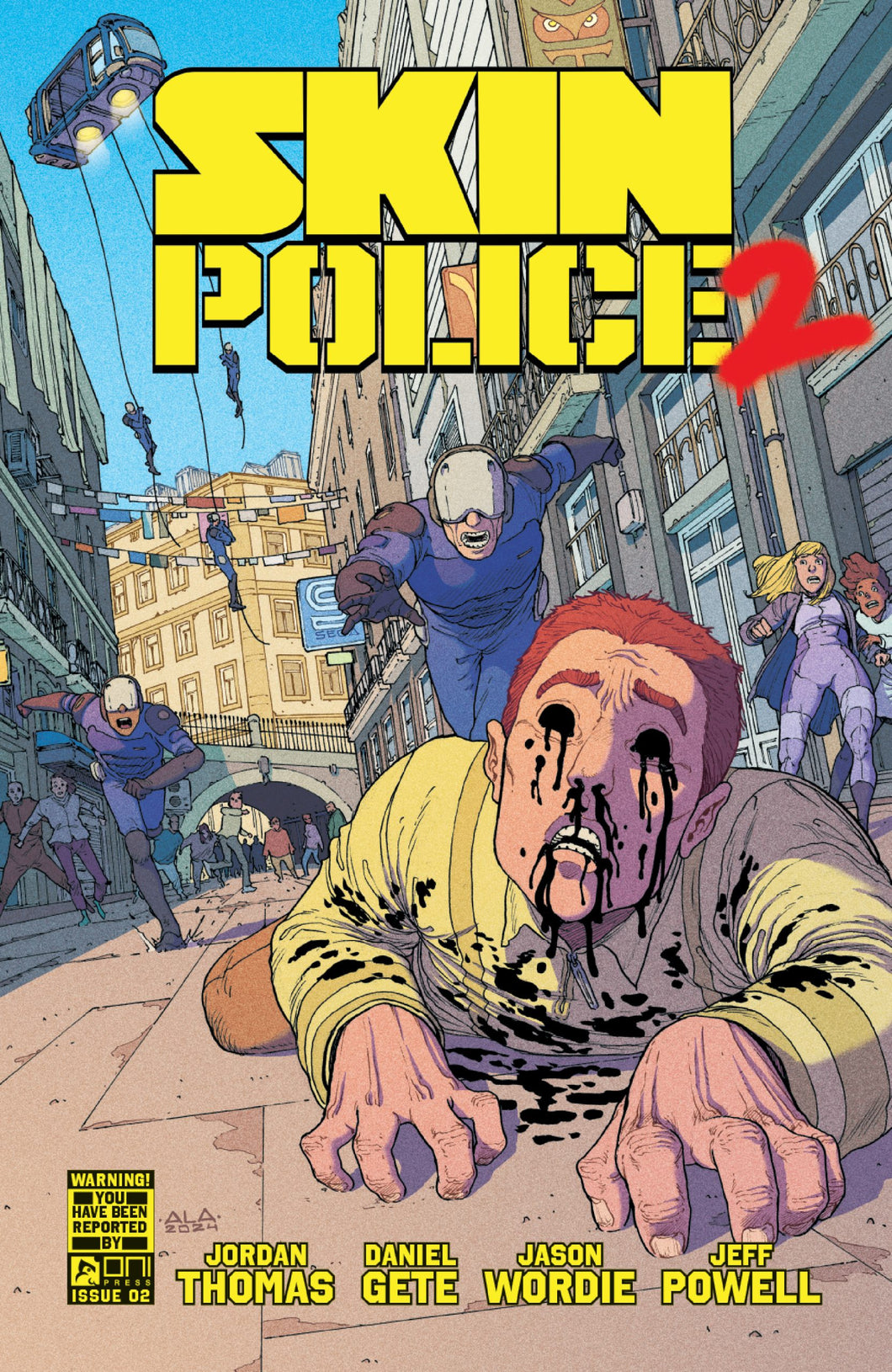 Skin Police 2 #2 (of 4) Cover B - Karl Kerschl