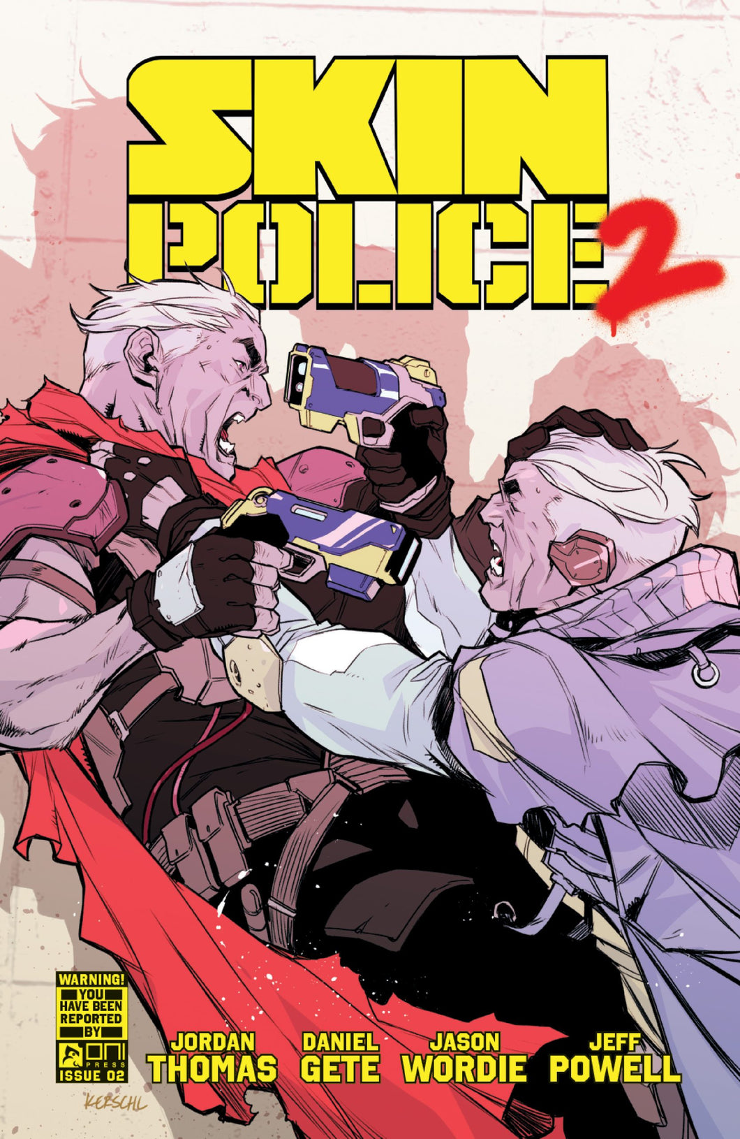 Skin Police 2 #2 (of 4) Cover C - Andr Lima Arajo