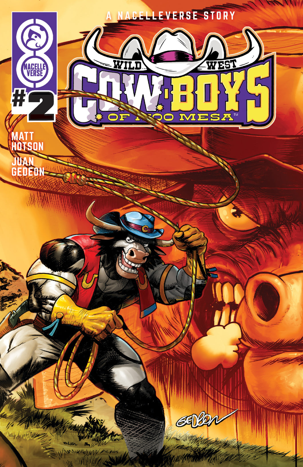 Wild West C.O.W.-Boys of Moo Mesa #2 (of 4) Cover A - Juan Gedeon