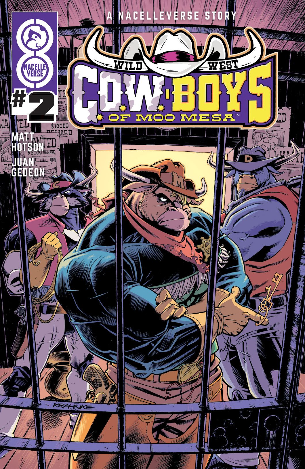 Wild West C.O.W.-Boys of Moo Mesa #2 (of 4) Cover B - Andrew Krahnke