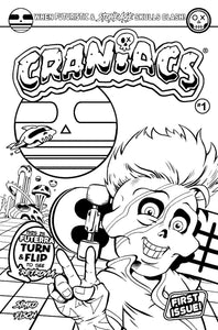 Craniacs #1 (of 4) Cover D - Joe Simko - COLOR YOUR OWN FLIP COVER VAR
