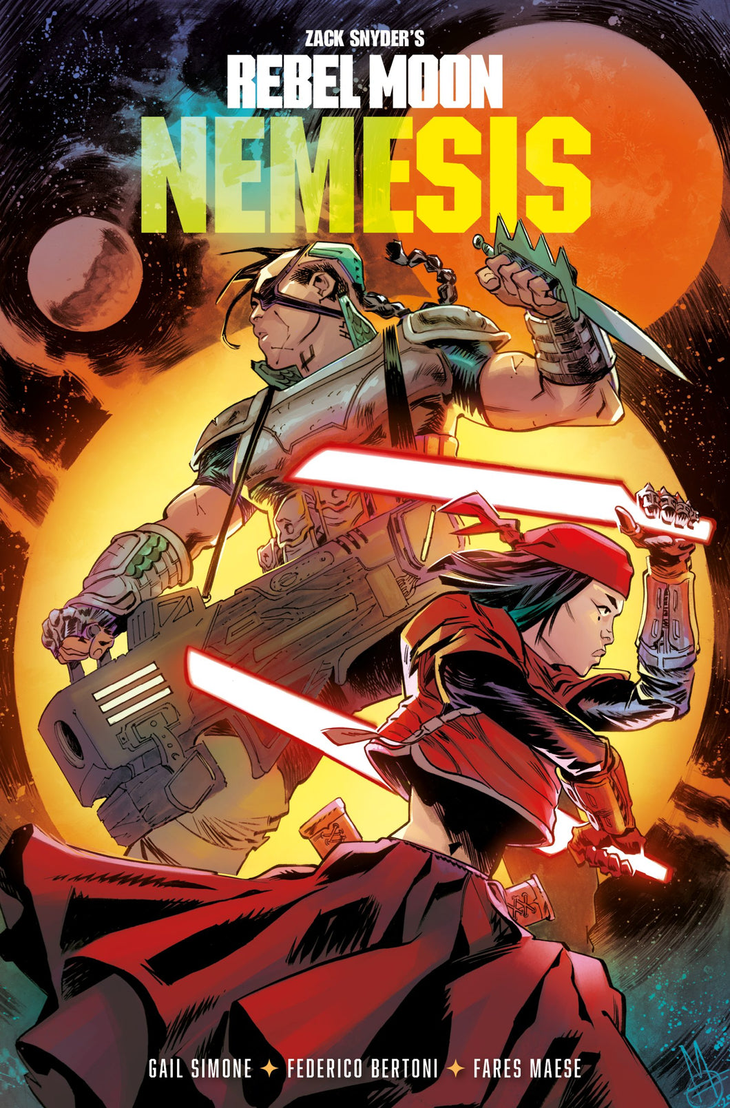 Rebel Moon: Nemesis #4 (of 4) Cover B - Frank Mazzoli