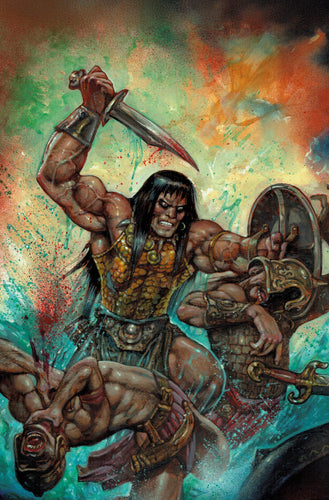 Conan The Barbarian #26 Cover F - Simon Bisley - VIRGIN VARIANT