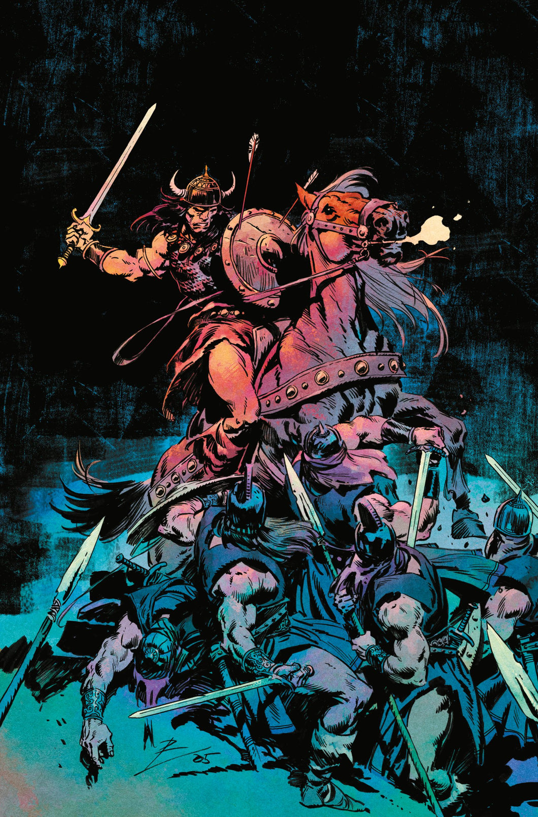 Conan The Barbarian #26 Cover G - Roberto de la Torre - VIRGIN VARIANT