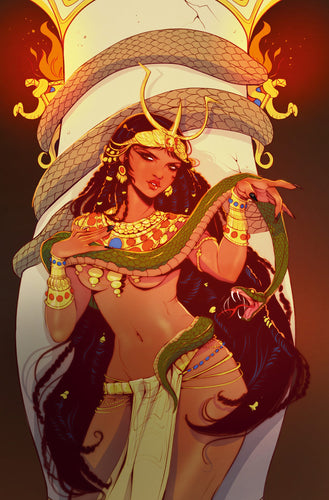 Conan: Scourge of the Serpent #3 (of 4) Cover E - Ashleigh Izieniki - VIRGIN VARIANT