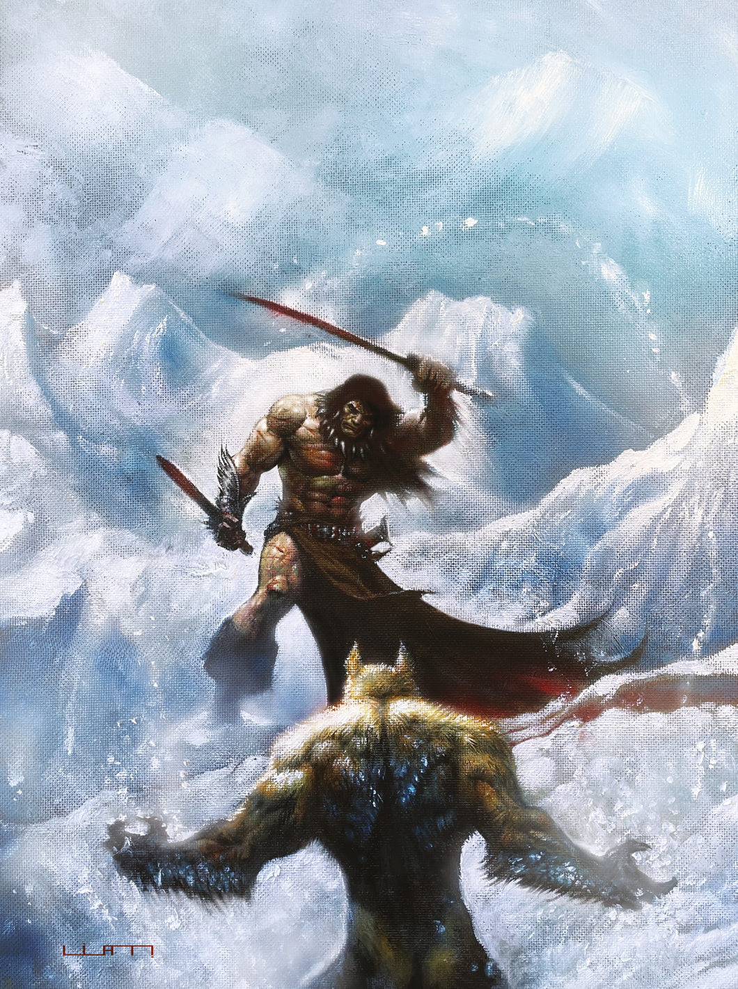 Savage Sword of Conan #11 Cover C - Liam Sharp - VIRGIN VARIANT
