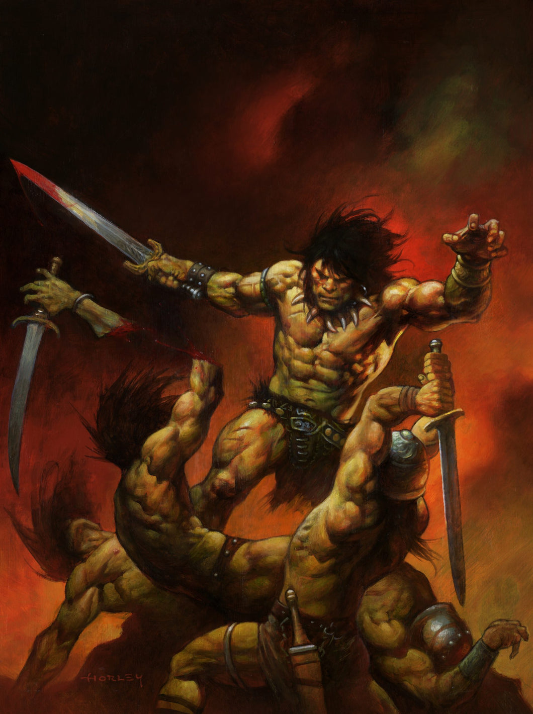 Savage Sword of Conan #11 Cover D - Alex Horley - VIRGIN VARIANT
