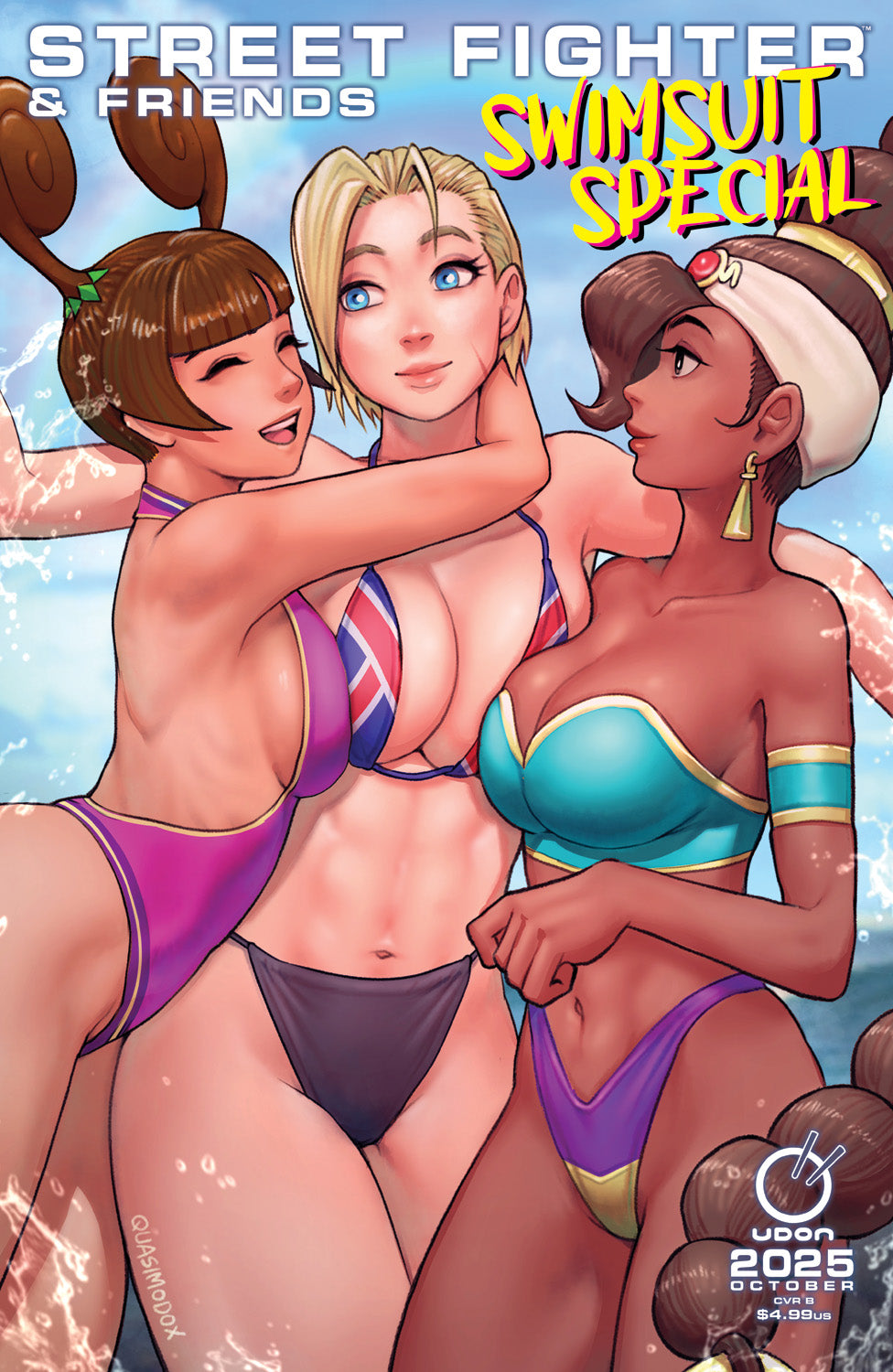 2025 Street Fighter & Friends Swimsuit Special #1 (of 1) Cover B - Quasimodox