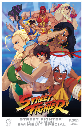 2025 Street Fighter & Friends Swimsuit Special #1 (of 1) Cover C - Tovio Rogers