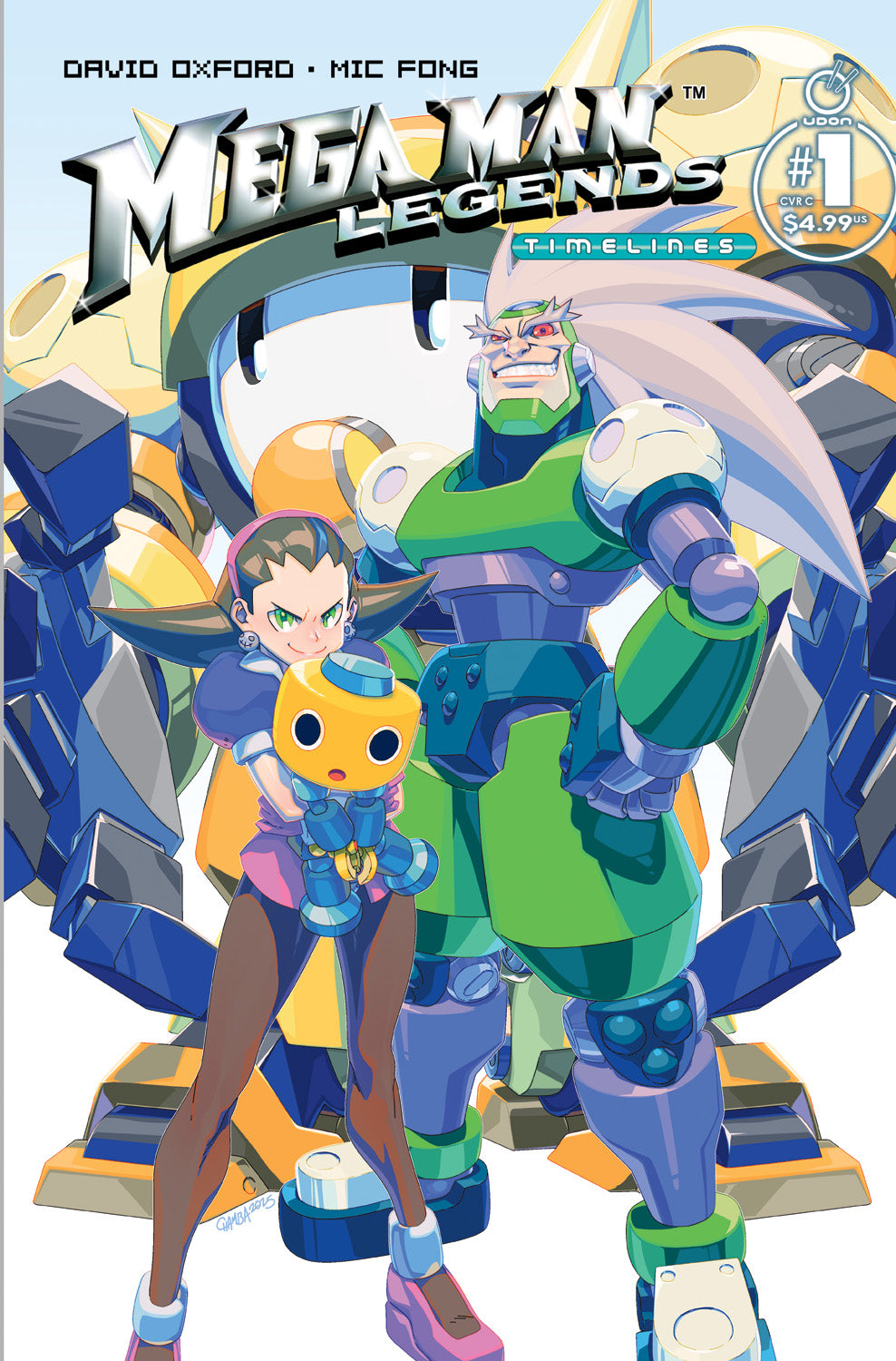Mega Man Legends: Timelines #1 (of 1) Cover C - Jeffrey Chamba Cruz