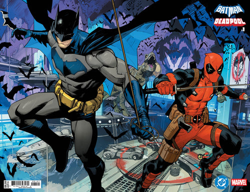 DC/Marvel: Batman/Deadpool #1 (of 1) Cover B - Dan Mora - WRAPAROUND VARIANT