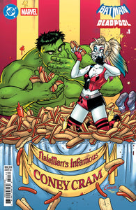 DC/Marvel: Batman/Deadpool #1 (of 1) Cover F - Amanda Conner - HARLEY QUINN & HULK VARIANT
