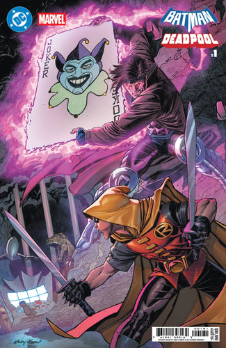 DC/Marvel: Batman/Deadpool #1 (of 1) Cover I - Andy Kubert - DAMIAN WAYNE & GAMBIT VARIANT