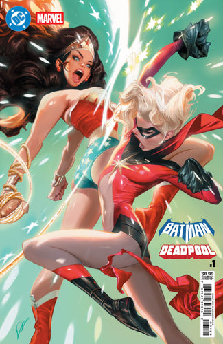 DC/Marvel: Batman/Deadpool #1 (of 1) Cover L - Alexander Lozano - WONDER WOMAN & MS MARVEL VARIANT