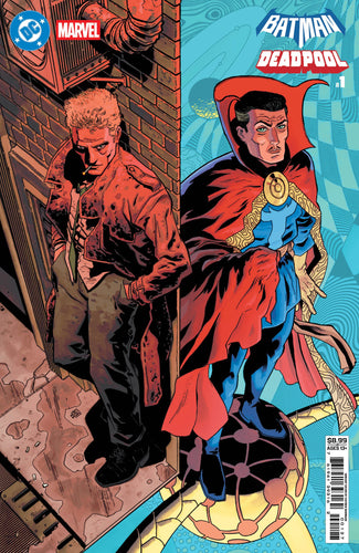 DC/Marvel: Batman/Deadpool #1 (of 1) Cover P - Hayden Sherman - CONSTANTINE & DR STRANGE VARIANT