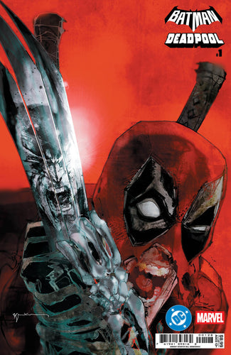 DC/Marvel: Batman/Deadpool #1 (of 1) Cover Q - Bill Sienkiewicz - INCREDIBLE HULK 340 HOMAGE VARIANT