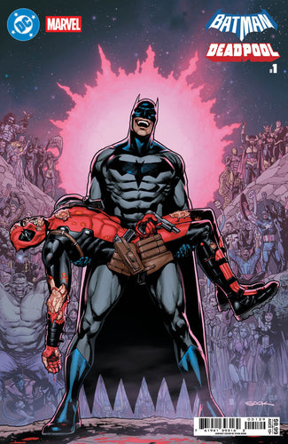 DC/Marvel: Batman/Deadpool #1 (of 1) Cover R - Ryan Sook - CRISIS ON INFINITE EARTHS 7 HOMAGE VARIANT
