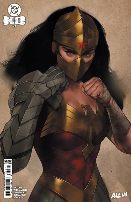 DC K.O. #2 (of 4) Cover H - Ben Oliver - FACE OFF VARIANT