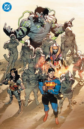 DC K.O. #2 (of 4) Cover J - Javier Fernandez - FOIL VARIANT