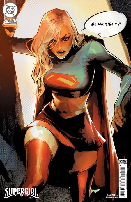 Supergirl #7 Cover B - Sozomaika