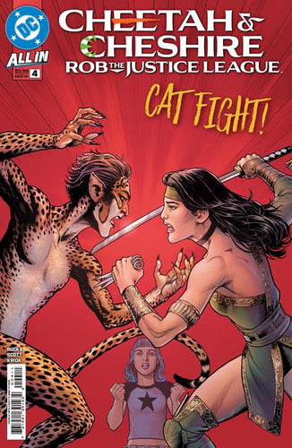 Cheetah and Cheshire Rob The Justice League #4 (of 6) Cover A - Nicola Scott