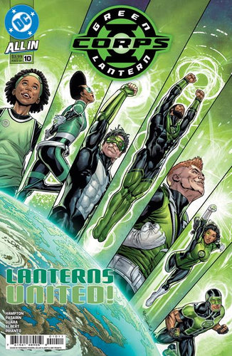 Green Lantern Corps #10 Cover A - Oclair Albert Fernando Pasarin