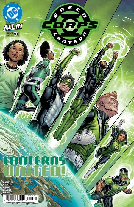Green Lantern Corps #10 Cover A - Oclair Albert Fernando Pasarin