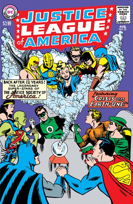 Justice League of America #21 Cover A - Mike Sekowsky - FACSIMILE EDITION