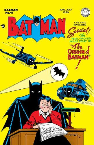 Batman #47 (of 1) Cover B - Bob Kane - FACSIMILE FOIL VARIANT