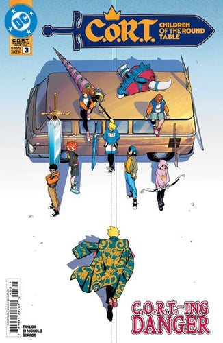 C.O.R.T.: Children of the Round Table #3 (of 6) Cover A - Daniele Di Nicuolo