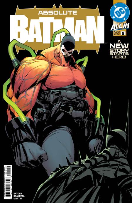 Absolute Batman #9 - Nick Dragotta - SECOND PRINTING