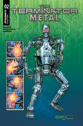 Terminator: Metal #2 Cover B - Bob Layton