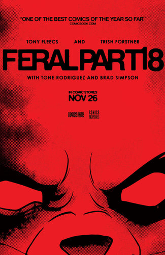 Feral #18 Cover B - Trish Forstner Tony Fleecs