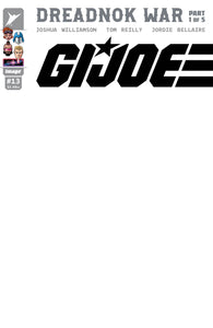 G.I. Joe #13 Cover G - BLANK VARIANT