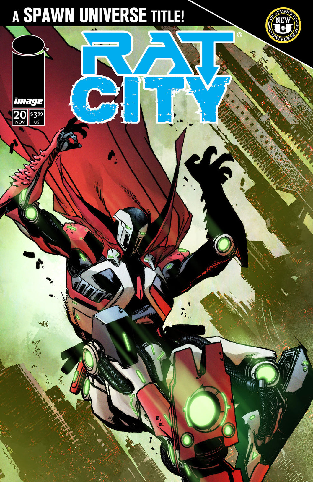 SPAWN Rat City #20 Cover A - Von Randal