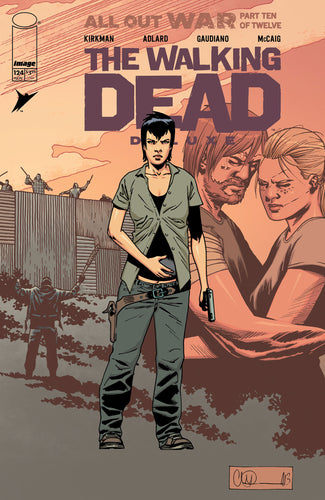 Walking Dead Deluxe #124 Cover B - Dave McCaig Charlie Adlard