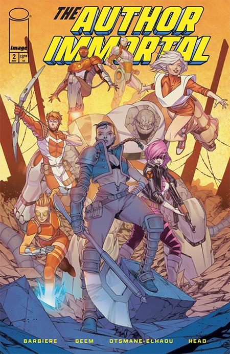 Author Immortal #2 Cover C - Jim Towe, JP Jordan - YOUNGBLOOD TEAM UP VAR