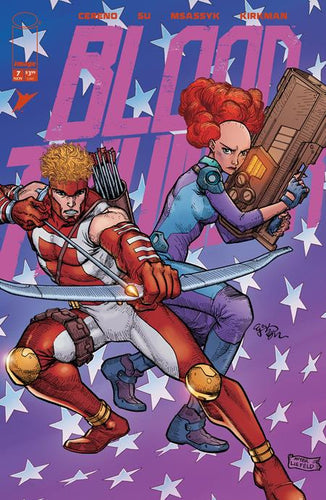 Blood & Thunder #7 Cover G - E.J. Su - YOUNGBLOOD TEAM UP VARIANT