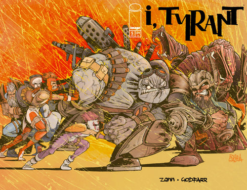 I, Tyrant #5 Cover F - Ryan Gajda - YOUNGBLOOD TEAM UP VARIANT