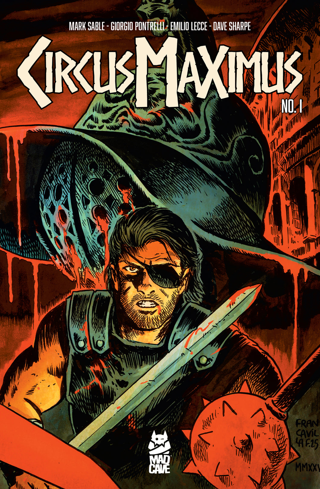 Circus Maximus #1 (of 5) Cover B - Francesco Francavilla
