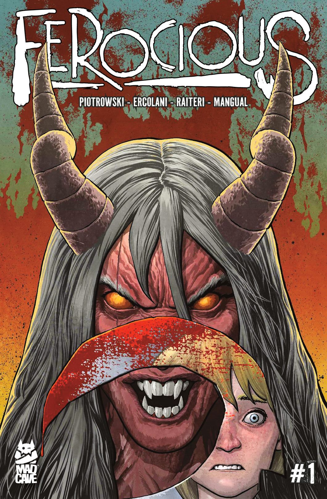 Ferocious #1 (of 5) Cover A - Jose Villarubia Andy Clarke