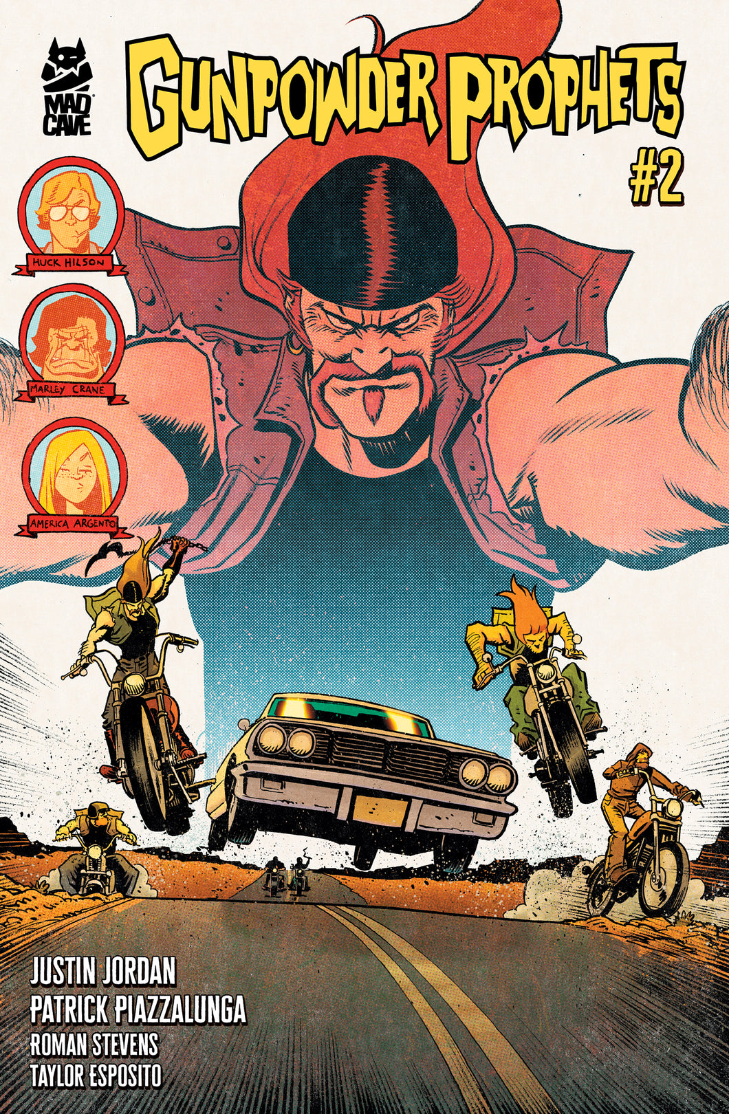 Gunpowder Prophets #2 (of 5) - Roman Stevens Patrick Piazzalunga