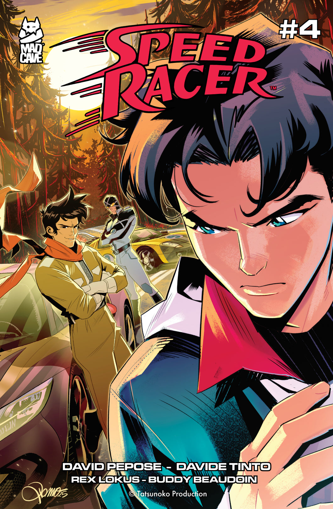 Speed Racer #4 Cover A - Alessio Zonno