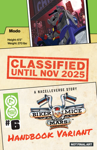 Biker Mice From Mars #6 Cover A - Edu Souza