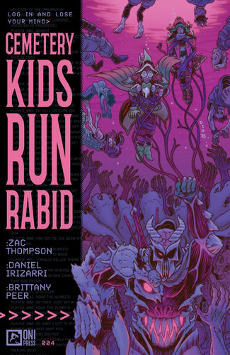 Cemetery Kids Run Rabid #4 (of 4) Cover A - Daniel Irizarri