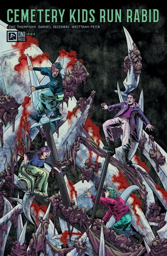 Cemetery Kids Run Rabid #4 (of 4) Cover B - Jenna Cha