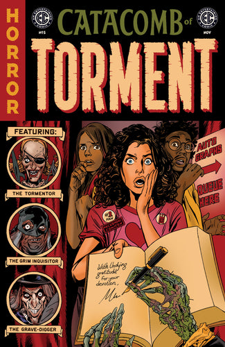 Catacomb of Torment #5 Cover A - Mark Buckingham